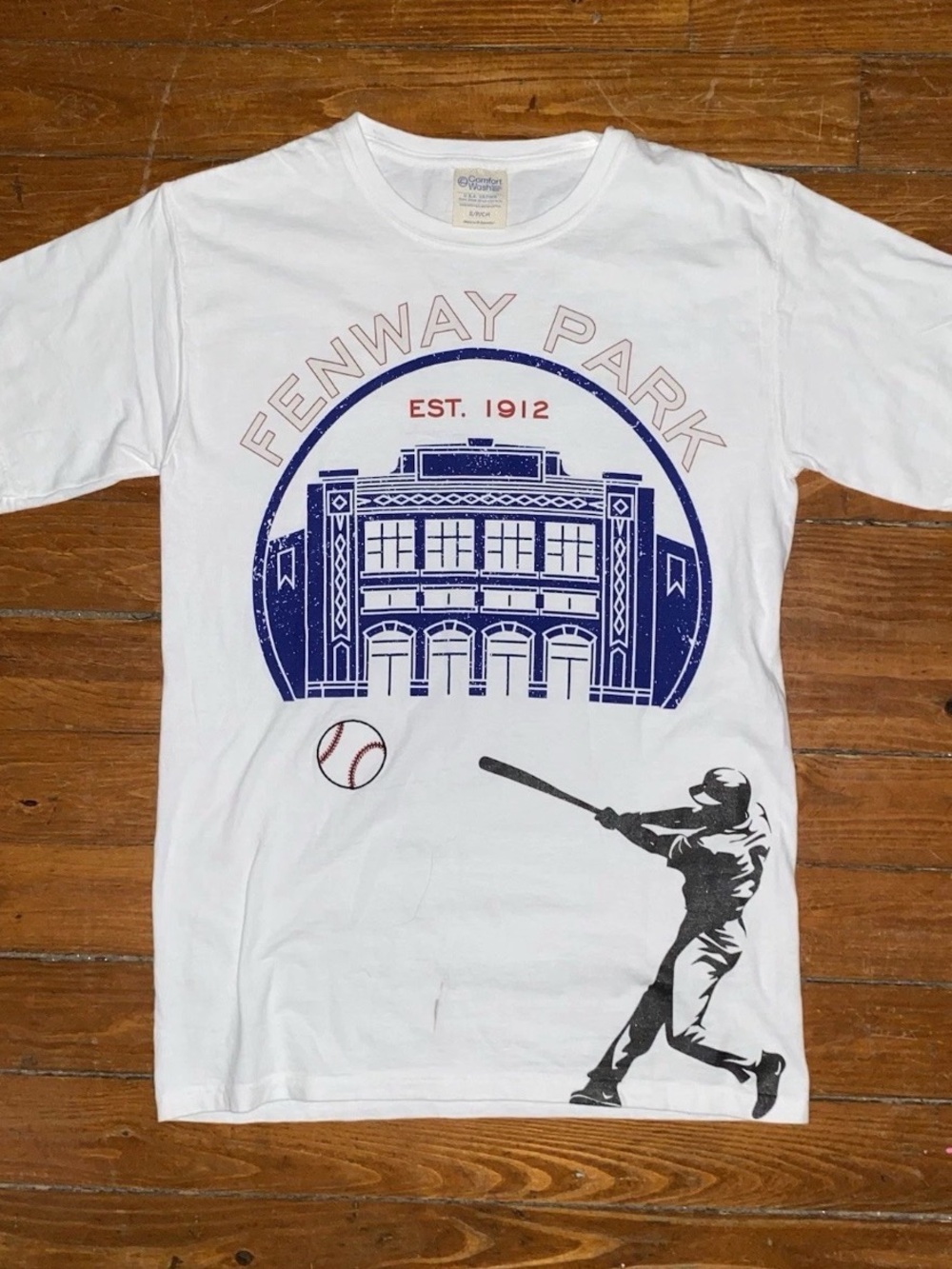 Fenway Park Rare T-shirt Color White Size Small